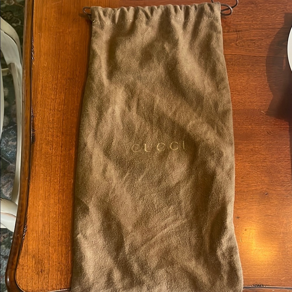 Gucci Tan Dust Bag